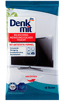 Влажные салфетки для чистки экранов и мониторов DM Denkmit Bildschirm-Reinigungstucher 18шт (Германия)