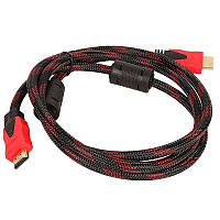 Кабель для подключения электроники SCAN HDMI - HDMI FULL HD 1.5 м Red KM, код: 8165110