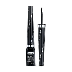 Рідка підводка для повік IsaDora Glossy Eyeliner 40 Chrome Black, 3.7 мл