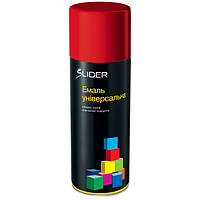 Эмаль универсальная Аэрозоль SLIDER Color Глянцевая 400 мл Красная RAL 3020 ML, код: 8195490