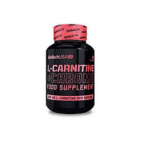 Жироспалювач для спорту BioTechUSA L-Carnitine + Chrome 60 Caps BM, код: 7622697