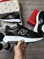 Кроссовки Мужские New Balance 550 Замша Сетка Черные Весна Лето, Кроссовки Спортивные Нью Беленс Сетка мягкие