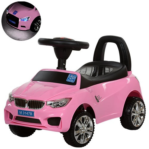 Каталка Толокар для малюків M 3147B-8 BMW прогумовані колеса