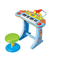 Синтезатор детский LIMO TOYS Голубой (ndd.BB33) NX, код: 1391046