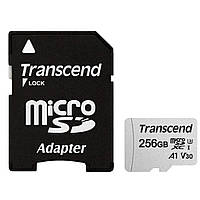 Карта памяти Transcend 256GB microSDXC class 10 UHS-I (TS256GUSD300S-A) FG, код: 6620065