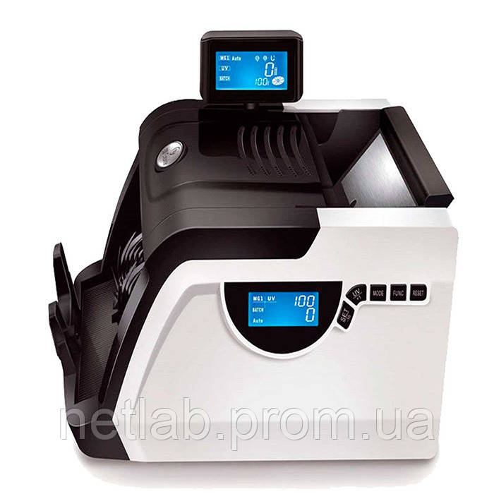 Счетная машинка для денег Bill Counter GR-6200 UV Черный с белым (0970) NB, код: 1267007 - фото 2 - id-p2159529910