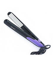 Гофре для волос Gemei-1953 Черный с фиолетовым (200401) TP, код: 310746