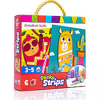 Набор для творчества Vladi Toys Sticky strips (VT4433-04) EM, код: 7290026