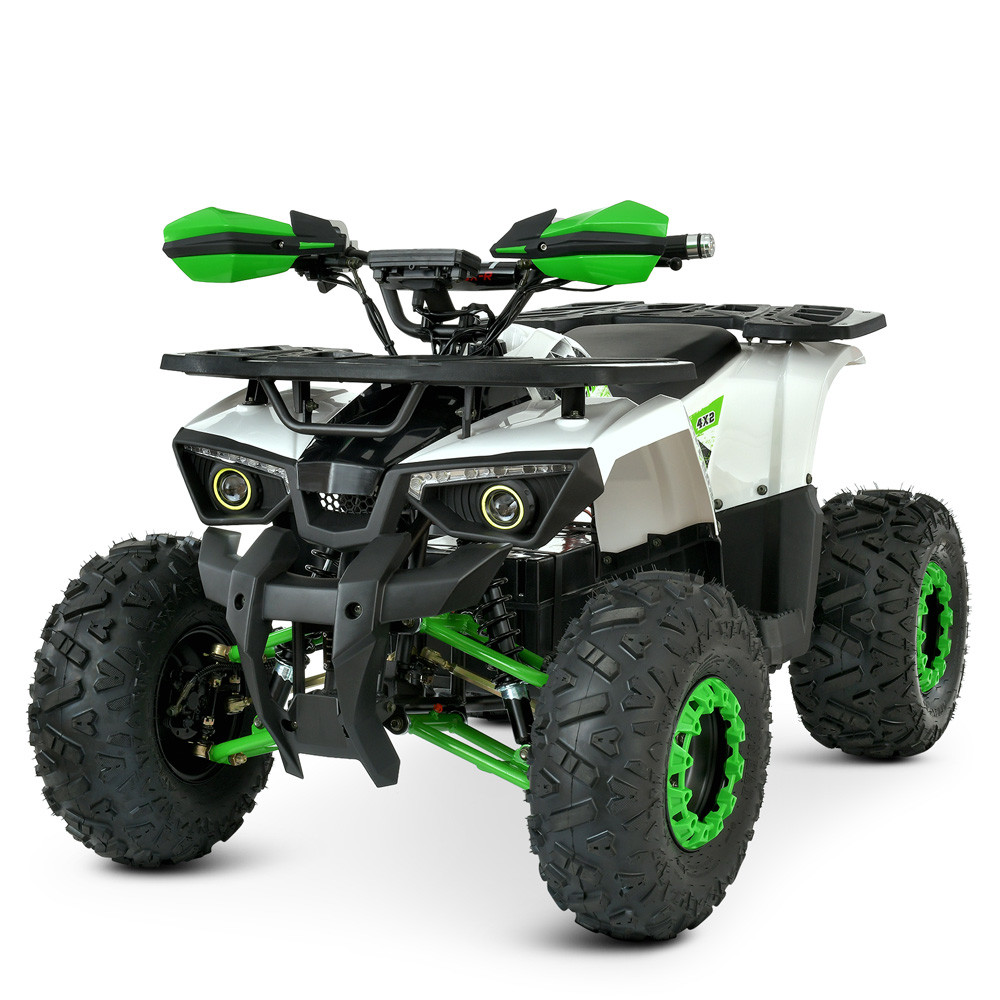 Квадроцикл підлітковий електричний Profi, мотор 1500W, 5 акум. 12V/20AH HB-ATV1500H-5 (MP3) Зелений
