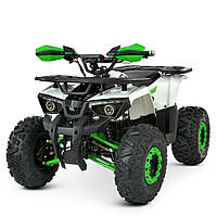 Квадроцикл подростковый электрический Profi, мотор 1500W, 5 аккум. 12V/20AH HB-ATV1500H-5 (MP3) Зеленый