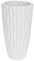 Ваза интерьерная Frida керамическая белый глянец d13x24 см BonaDi DP219249 SC, код: 8390210
