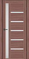 Дверное полотно MS Doors ORLEAN 60см дуб класичний стекло сатин UL, код: 7757620