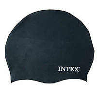 Шапочка для плавания Intex Черная FS, код: 2453091