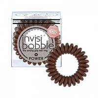 Резинка-браслет для волос invisibobble POWER Pretzel Brown 3 шт CP, код: 8289867