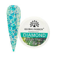 Глиттер гель Diamond painting gel Global Fashion 06