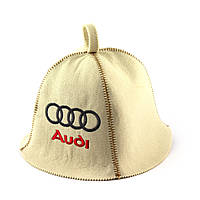 Банная шапка Luxyart Audi Белый (LA-317) TT, код: 1103678
