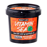 Пенистая соль для ванны Vitamin Sea Beauty Jar 200 г ES, код: 8346885