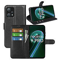 Чехол-книжка Litchie Wallet Realme 9 Pro Black VK, код: 8131047