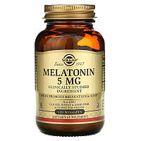 Мелатонин для сна Solgar Melatonin 5 mg 60 Nuggets KV, код: 7612971