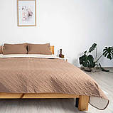 Покривало ТЕП Vintage Капучино 220*240 з наволочкою 50*70 2шт., фото 2