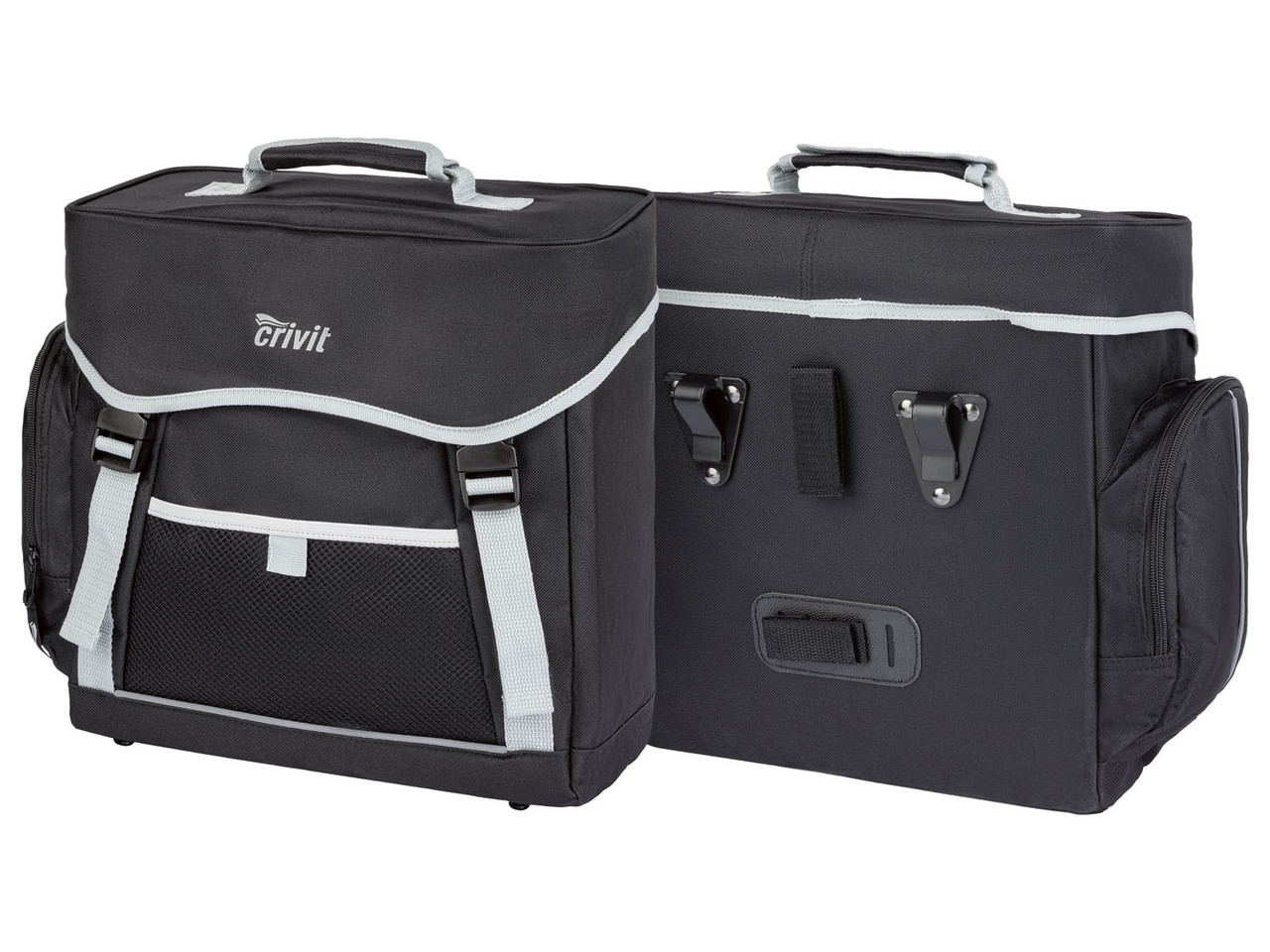 Велосумка с дождевиком Crivit Pannier Bag Черный (IAN374191) GG, код: 7509318 - фото 2 - id-p2159699652