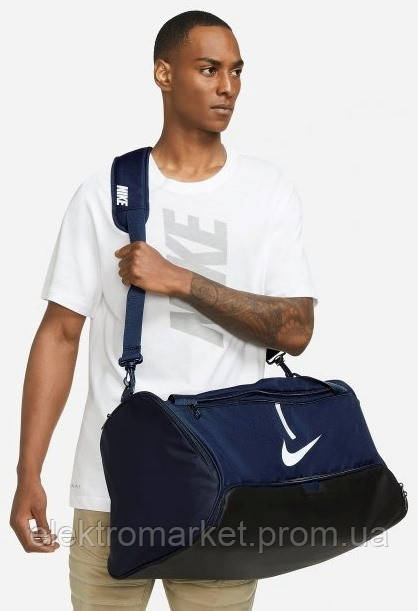 Сумка спортивная Nike Academy Team Soccer Duffel Bag Синий (S8097-410) ET, код: 8299057 - фото 6 - id-p2159651244