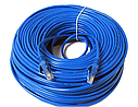 Патч корд LAN 10 метрів Ethernet  RJ45 Cat5e UTP Blue, фото 5
