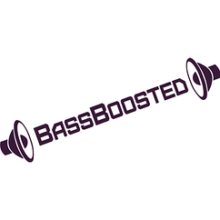 Вінілова наклейка — BassBoosted (від 20х4 см)