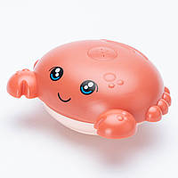 Игрушка для купания Краб со светом JIA ZHI 7019 Красный (2000989675303) EM, код: 8347020