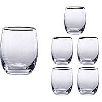 Набор стаканов для виски Lora Бесцветный H80-044 300ml UL, код: 7242684