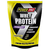 Протеин Power Pro Whey Protein 1000 g 25 servings Банан XN, код: 7520198