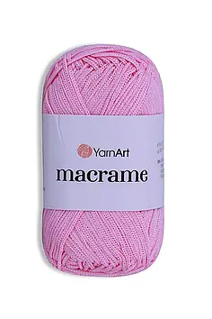 Пряжа YarnArt Macrame, колір Рожевий №147