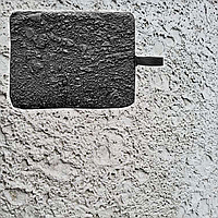 Штамп для бетона и штукатурки "Текстура Травертин" 465х365х10 мм ~0,17 м² - гибкий резиновый оттиск (0138)