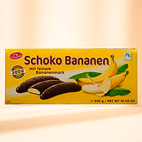 Шоколадные конфеты с банановым кремом Schoko Bananen 300г. Германия