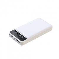 Павербанк внешний аккумулятор XPRO PR162 10000mAh Белый (32736-01) BM, код: 8383590