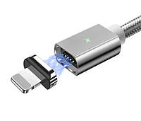 Магнитный кабель серый ESSAGER Lightning 2 метра PR, код: 8405126