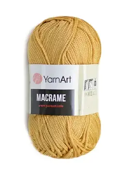 Пряжа YarnArt Macrame, колір Крем №155
