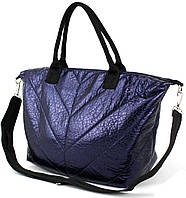 Дутая женская сумка из кожзаменителя Wallaby 8-57396 Синяя ML, код: 8404671