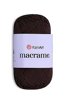 Пряжа YarnArt Macrame, колір Шоколад №157