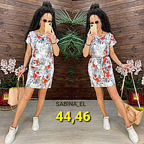 Повітряна літня легка сукня сарафан софт, фото 2