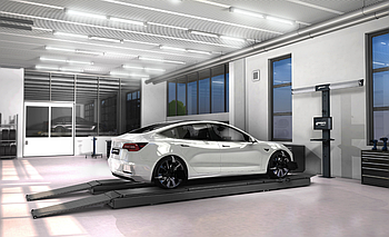 Стенд розвал-сходження (затискачі MultiFit) Beissbarth Q.Lign T.41