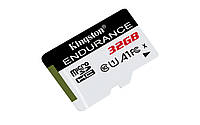 Карта памяти MicroSDHC 32GB UHS-I Class 10 Kingston High Endurance R95 W30MB s (SDCE 32GB) SK, код: 6813624