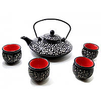 Сервиз керамический None чайник 4 чашки (DN28003A) BM, код: 1534023