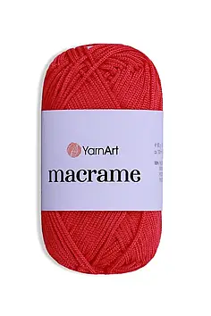 Пряжа YarnArt Macrame, колір Червоний №163
