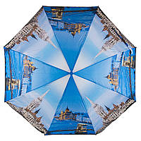 Женский зонт полуавтомат SL Синий (PODSL21303-5) TH, код: 8342793