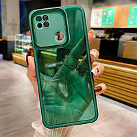 Силіконовий чохол Solid Color із захистом камери Xiaomi Redmi 10C Green