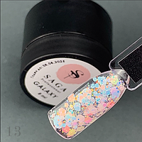 Saga Professional GALAXY glitter №13, 5 ml