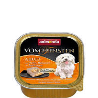 Консервы Animonda Vom Feinsten для собак с курицей бананом и абрикосом 150 г (4017721826457) VK, код: 7999695