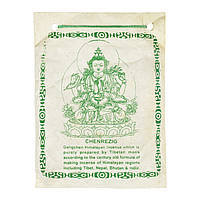 Пахощі Gangchen Тибетські Порошкові Санг Chenrezig 45 г 14x11x1 см (26812) PS, код: 6863955