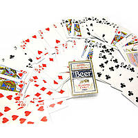 Карты игральные покерные с пластиковым покрытием Duke N098 54 листа 87х62 мм синие (DN24968BL SC, код: 5526140